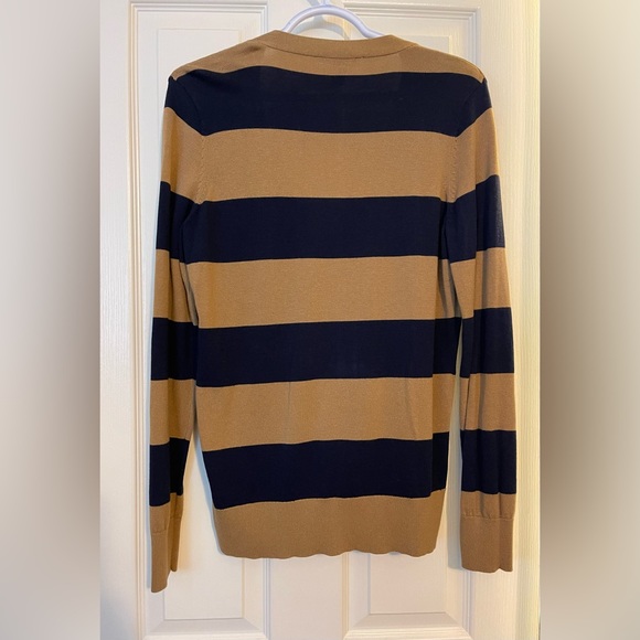NWOT Women’s Tommy Hilfiger Rugby Stripe Cardigan - Picture 2 of 3